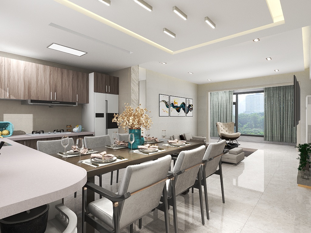 指南针艺术-九颂山河-装修设计方案