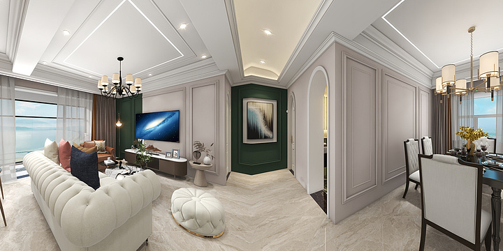 weixinKqNO-125㎡3室-装修设计方案