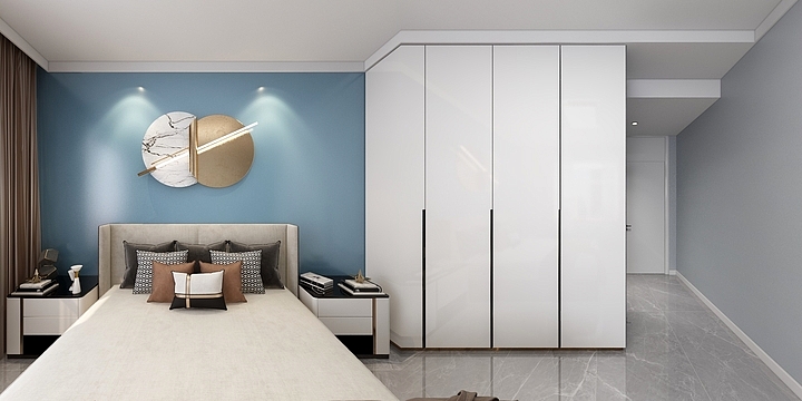 墨创设计19992489495-常乐丰景6号楼2单元202户现代风效果-装修设计方案