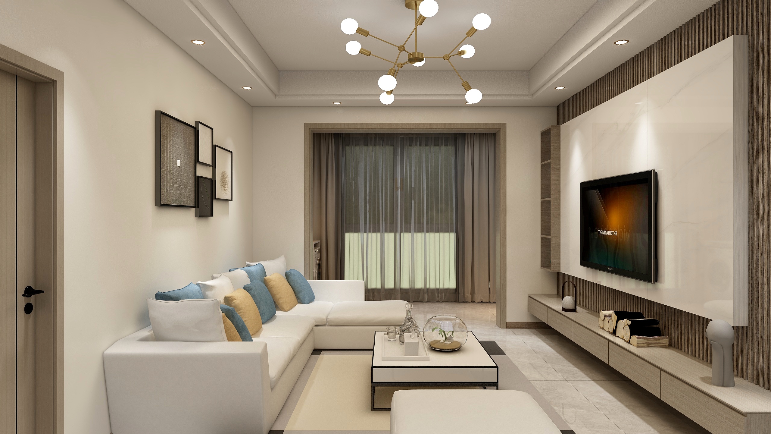 萧条的繁华-文博苑5-2101-装修设计方案