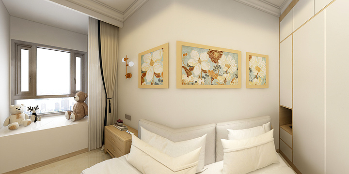 盛源房产李正诚-江山轩原木风104平米回归生活本质-1-副本-装修设计方案