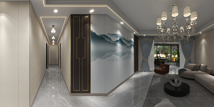 碧海兰亭装饰设计有限公司-濮阳效果图 西户-1-装修设计方案