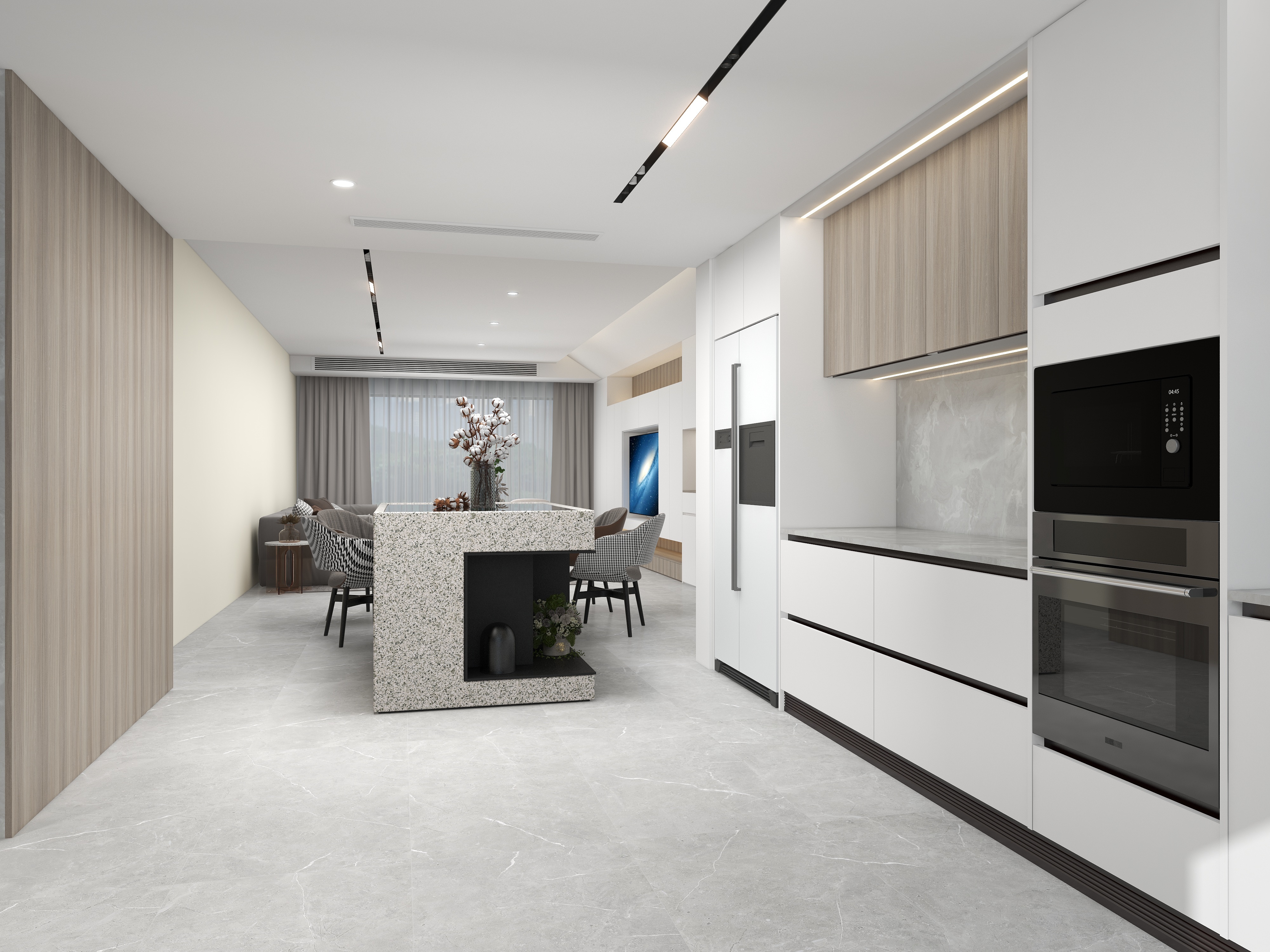 陈子坚aNRR-万科未来之城156㎡4室-装修设计方案