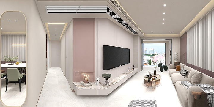 设计师岳云-周女士雅居3栋1001-装修设计方案