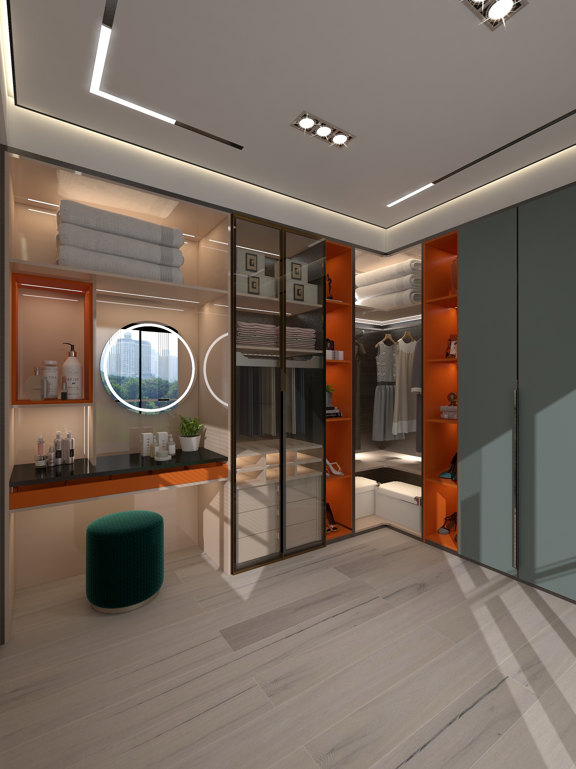 arfa-模板副本-创意衣柜设计-撞色-装修设计方案