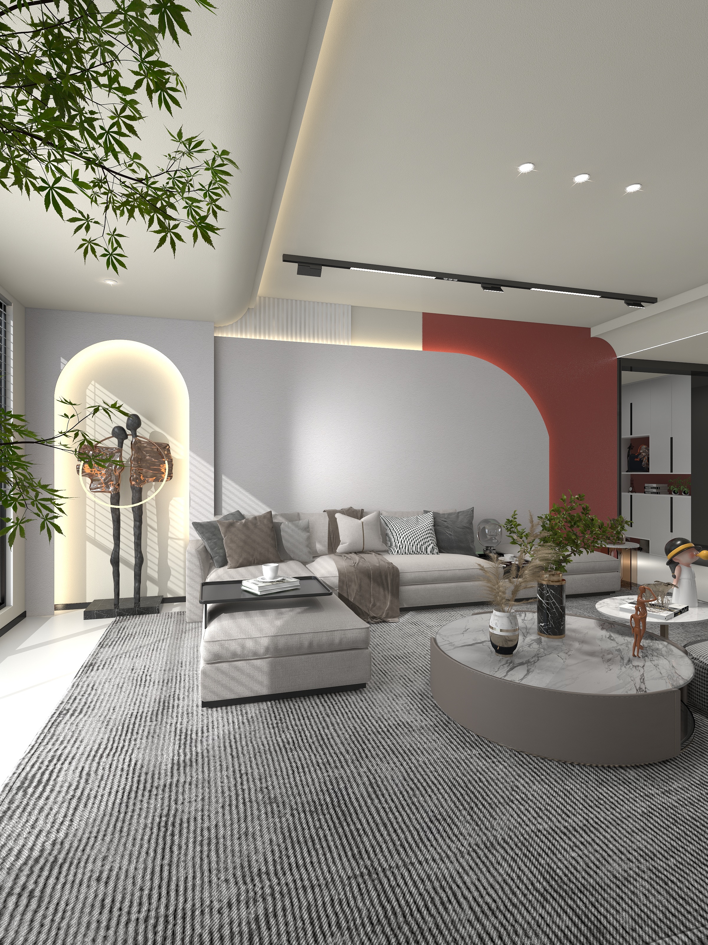 arfa-模板副本-现代简约背景墙-装修设计方案