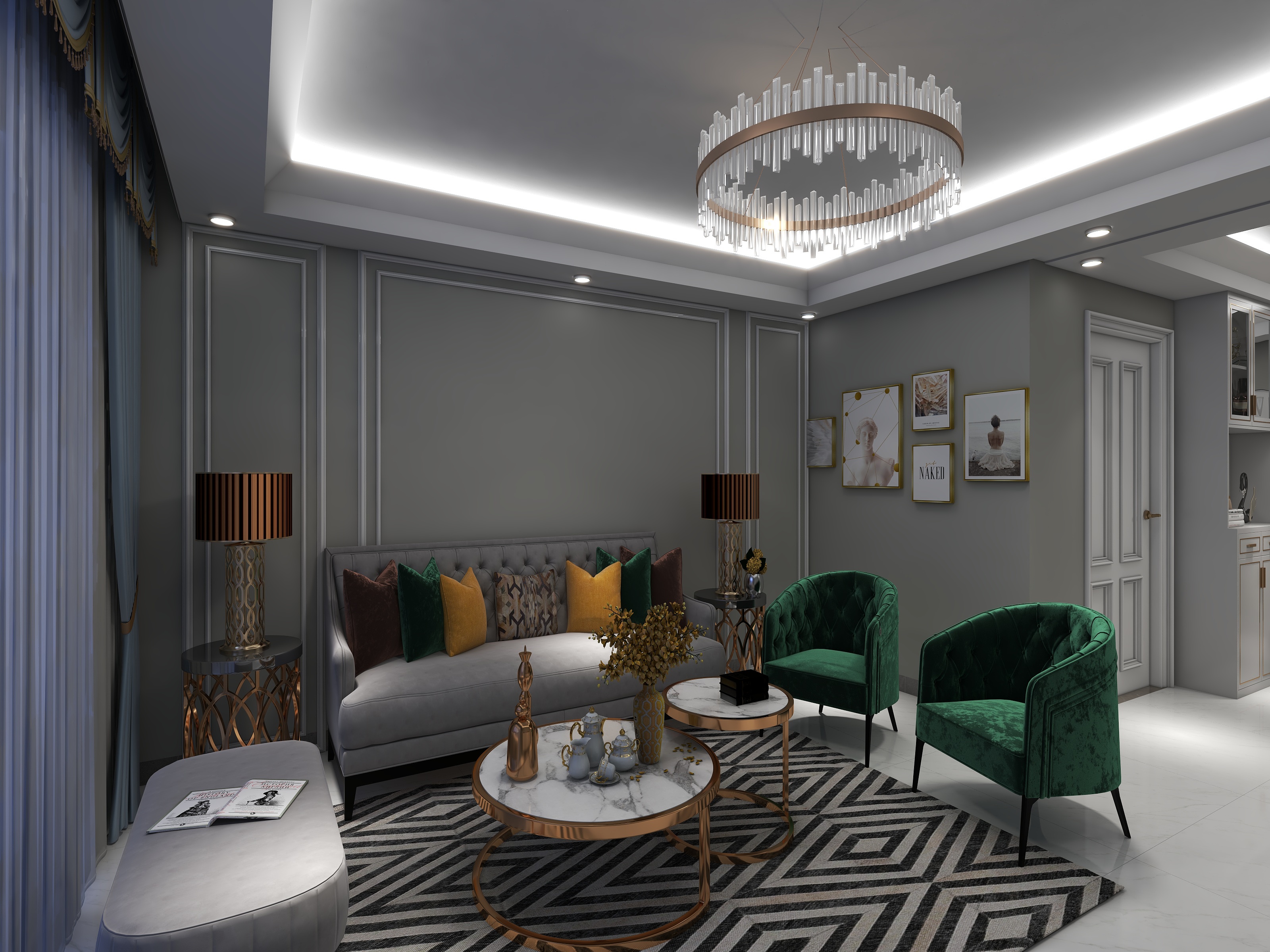 马德刚-奉天钱运装修效果图