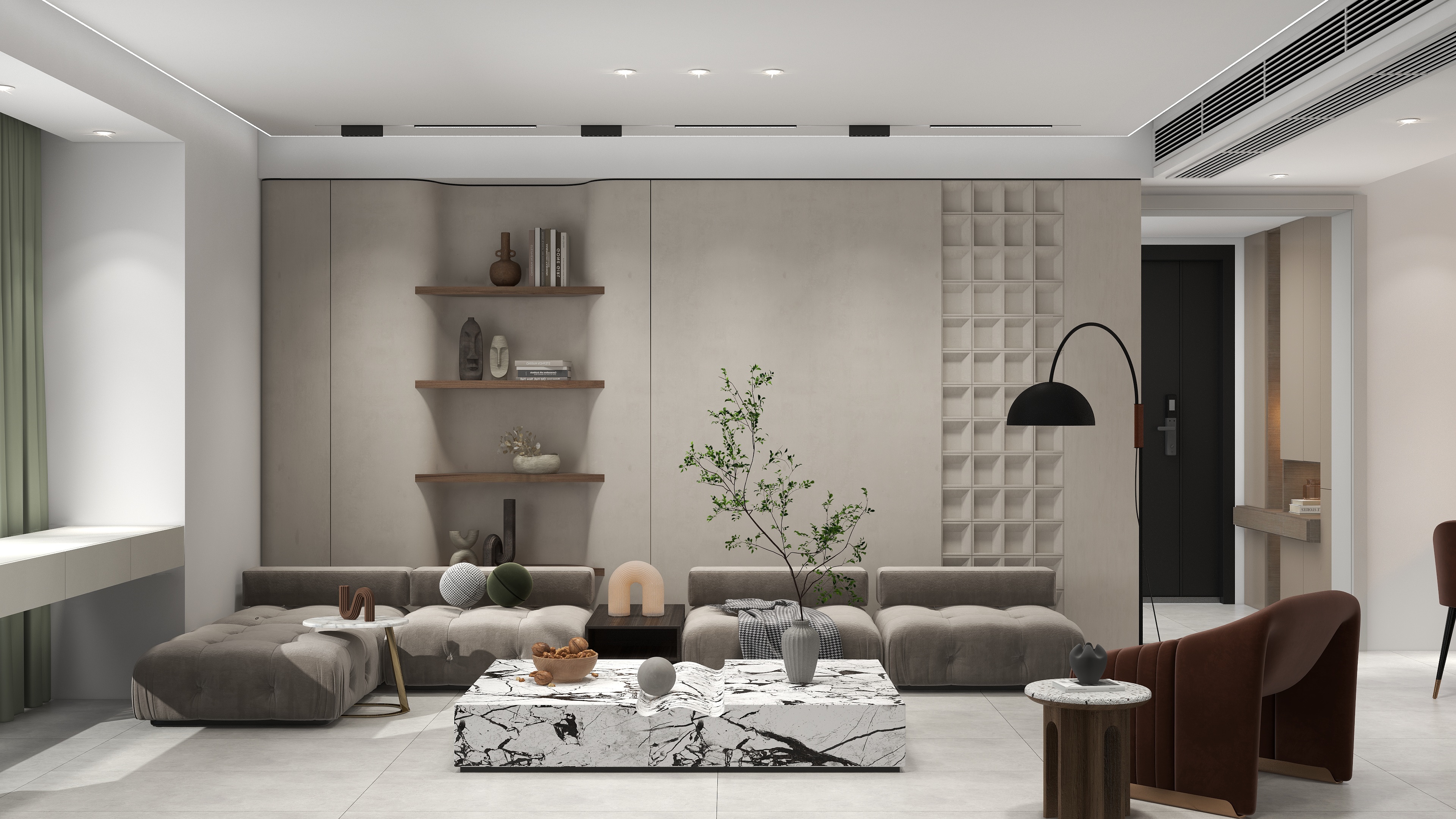 设计师珂源-沿海赛洛城160㎡3室装修效果图