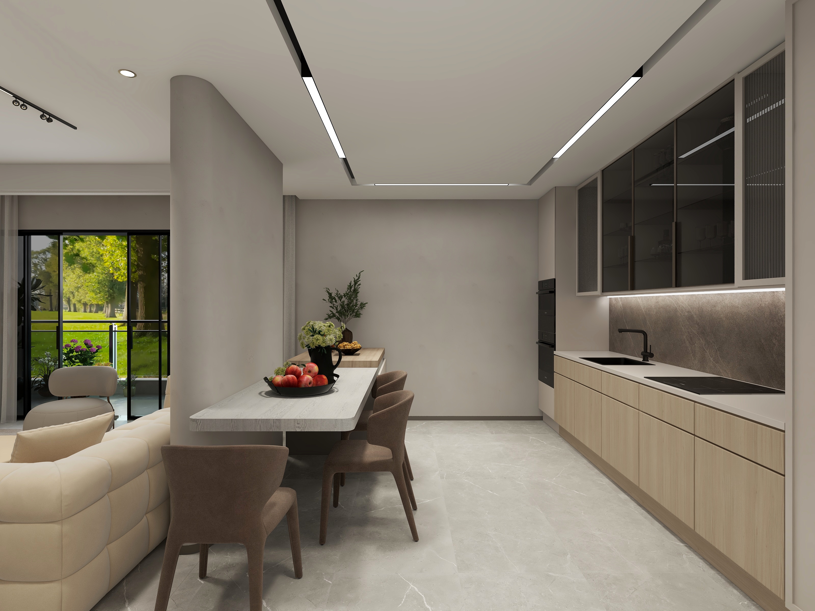 兔邦空间设计-奶油风·小两居-副本-装修设计方案