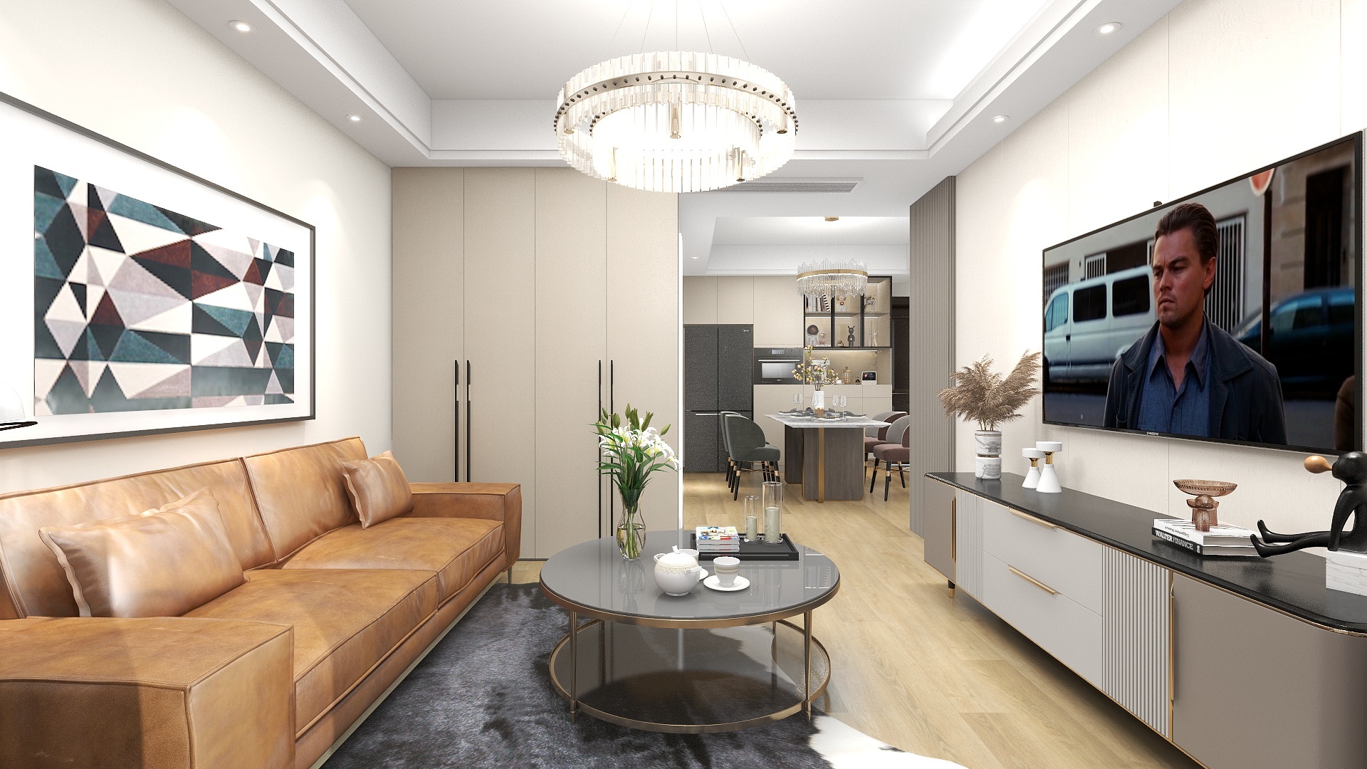 Ryan唯象空间设计-胶州路960弄8号1603室-装修设计方案