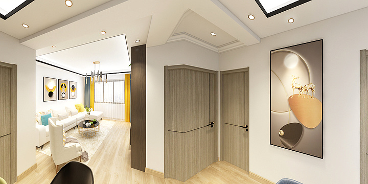 曲靖市友家装饰有限公司-潇湘小区李师-装修设计方案