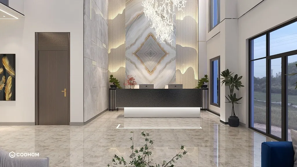 Interior Designs的装修设计方案:lobby
