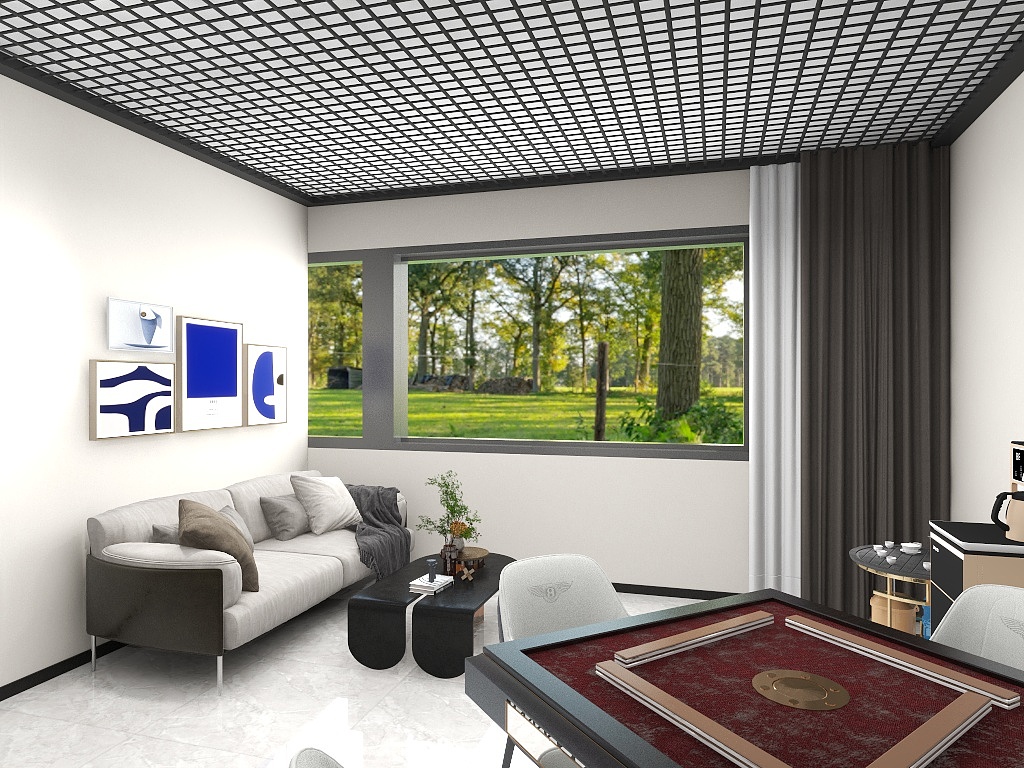 孙传金123-麻将馆3f-装修设计方案