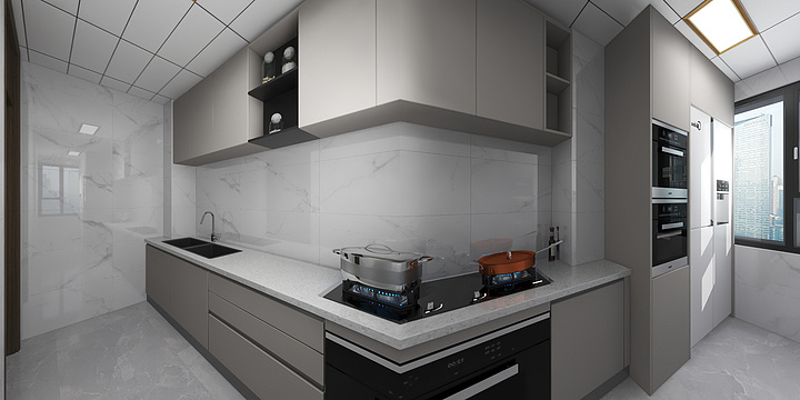 A设计师小白--厨房-装修设计方案