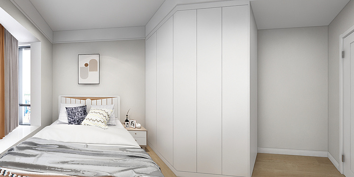 摩克曼设计工作室88万家橱柜衣柜-都市花园-副本-副本-装修设计方案