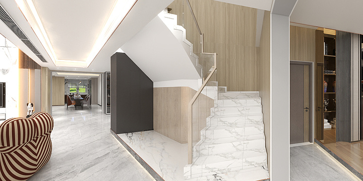 海雄装饰-硬装资深等级考核户型-1-装修设计方案