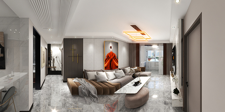 嘉鸿装饰设计-英伦风尚5-3-301-装修设计方案