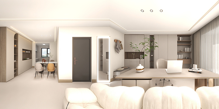 崔放-松山万达130平米(1)-装修设计方案