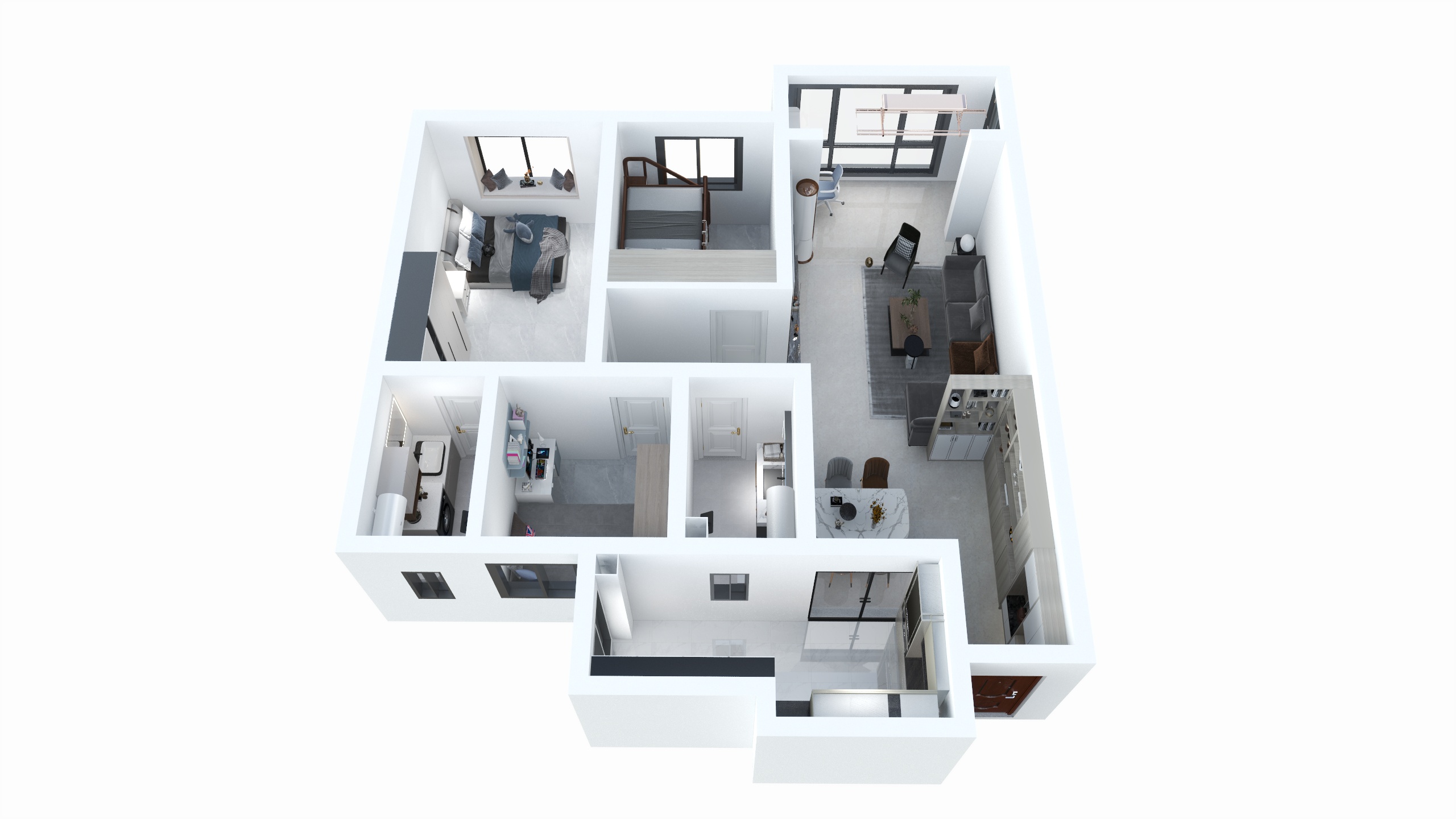 曹彦波-滨江和城1栋502室-装修设计方案