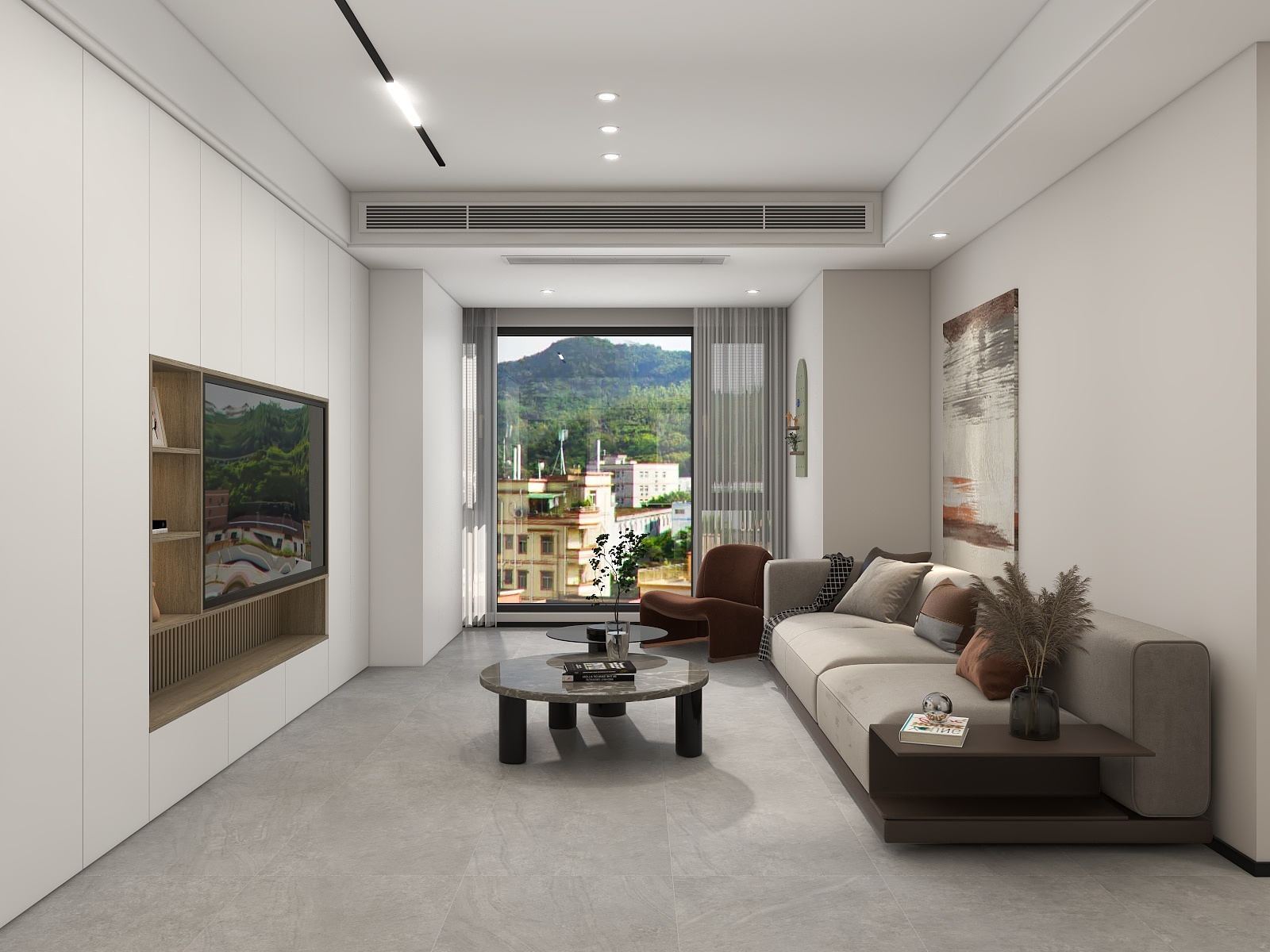 大风吹头疼lc-现代简约-华翔城-装修设计方案