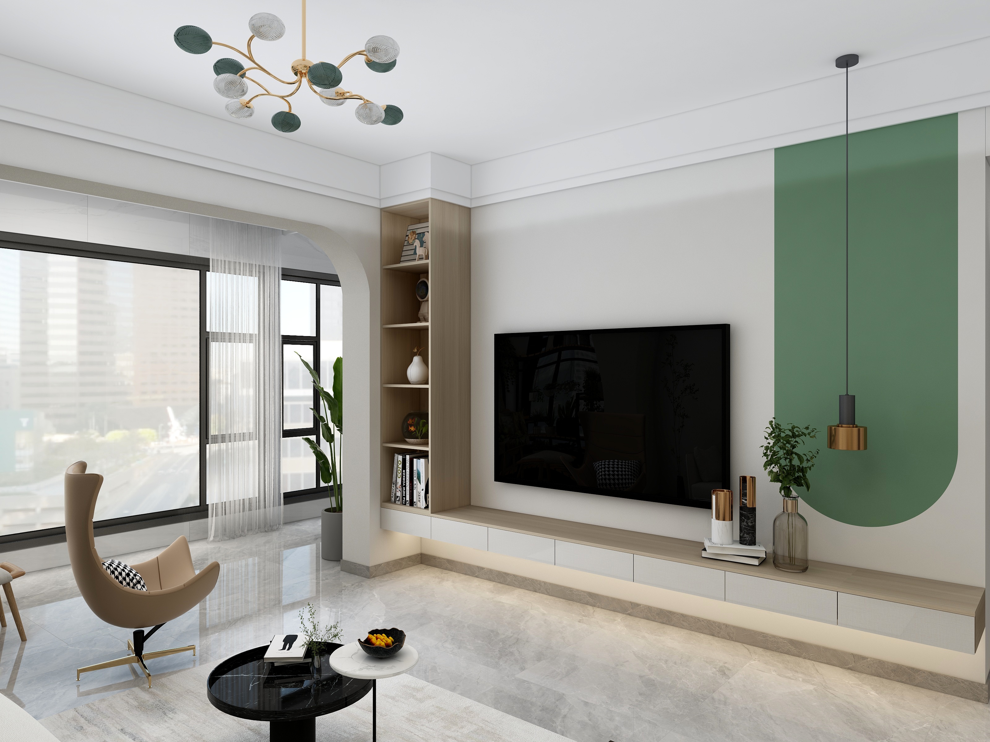 恒之行设计a田-天一公园7-1-1602-装修设计方案