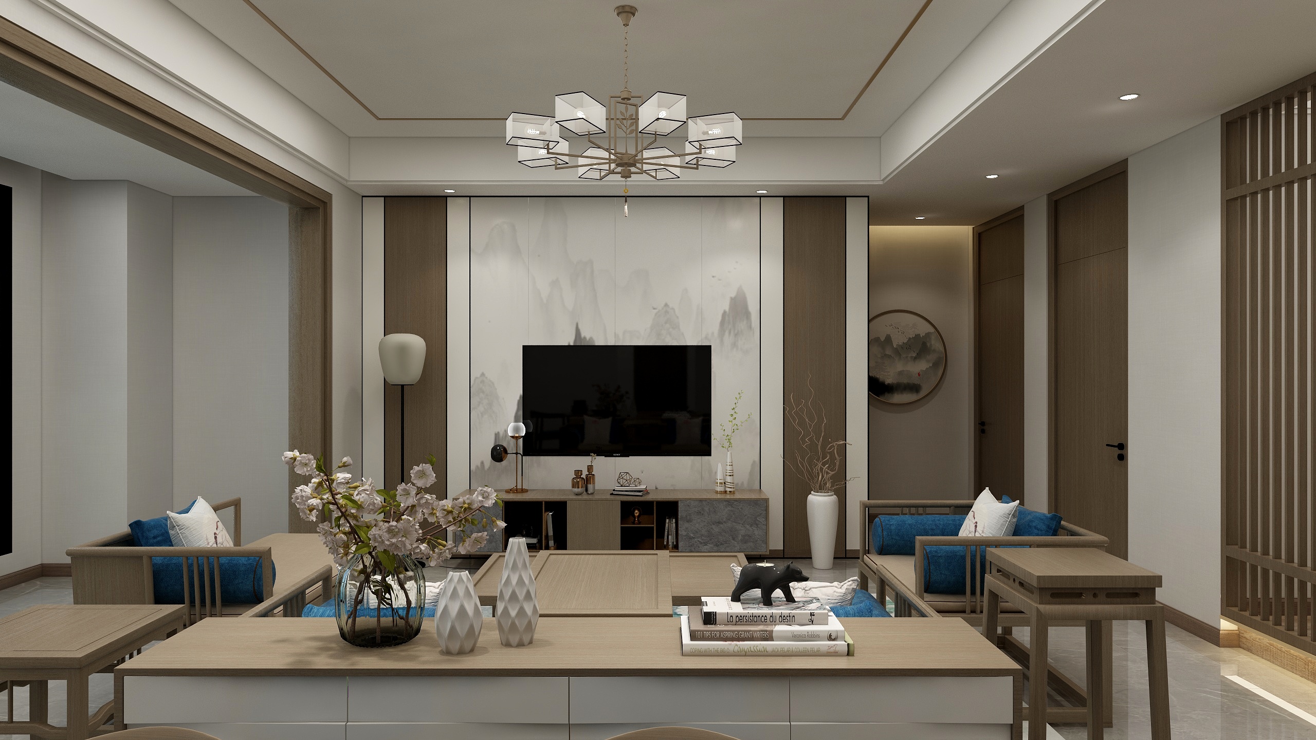 黄金老师作品-金科博翠天宸申姐雅居设计-装修设计方案