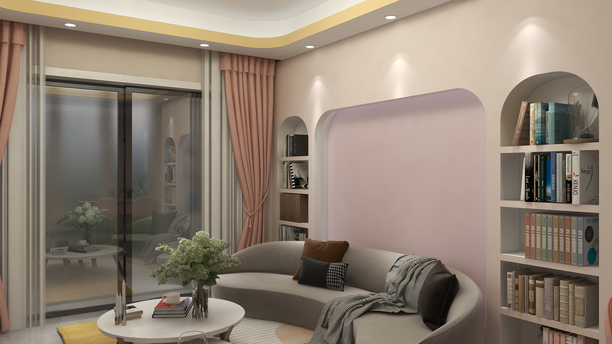 室内设计师梅梅-海德公园81㎡3室-装修设计方案