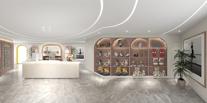 壹盏-cc舞蹈室-装修设计方案