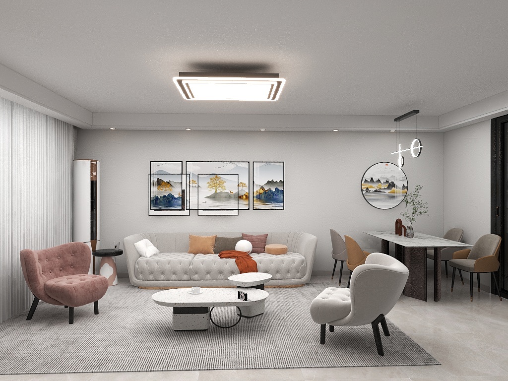 卓邦装饰~-泰华・丽景金城-装修设计方案