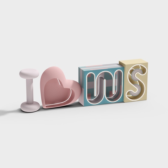 Modern Valentine's Decoration