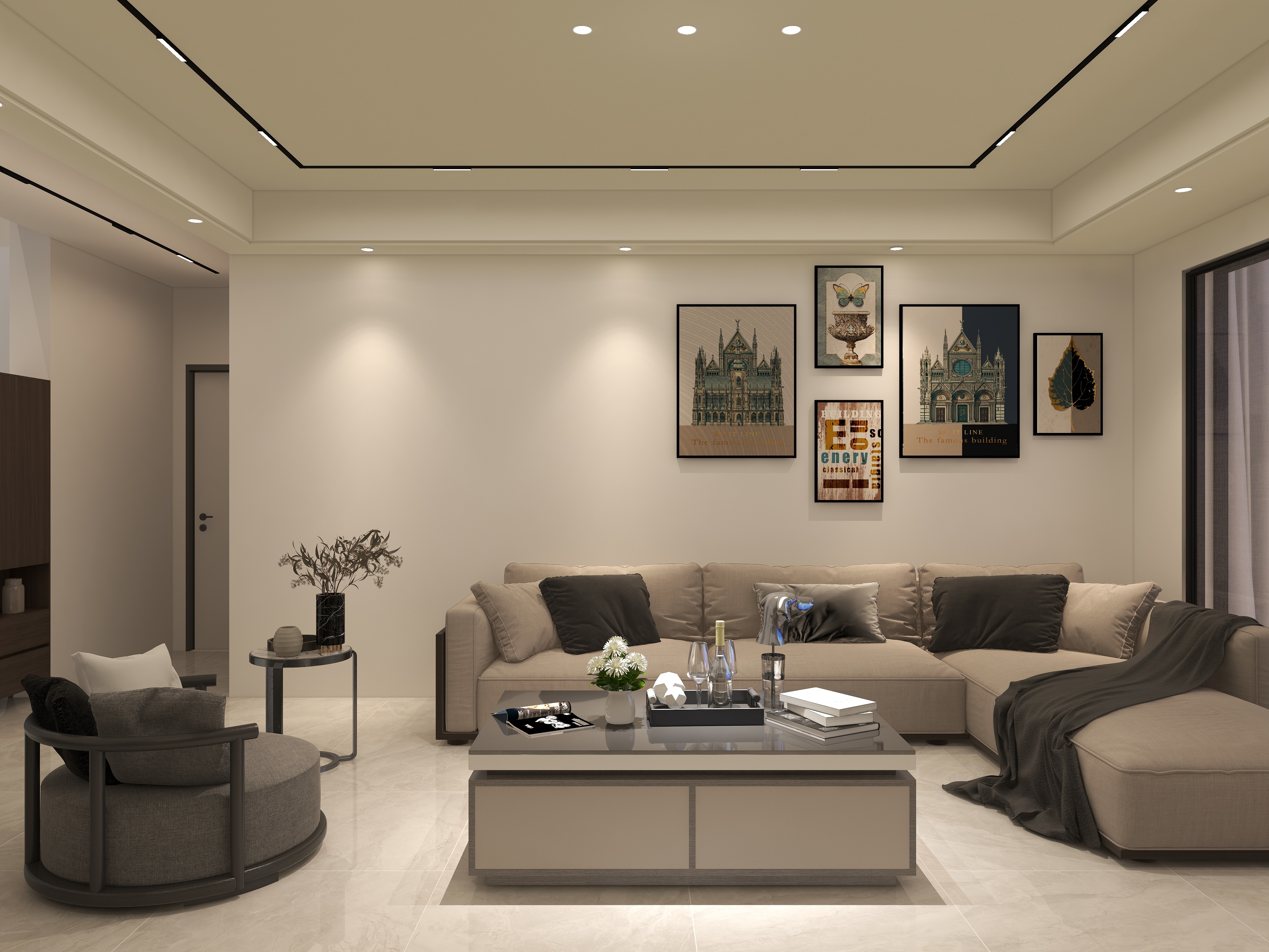 李奇涛-国惠村164㎡1室-装修设计方案