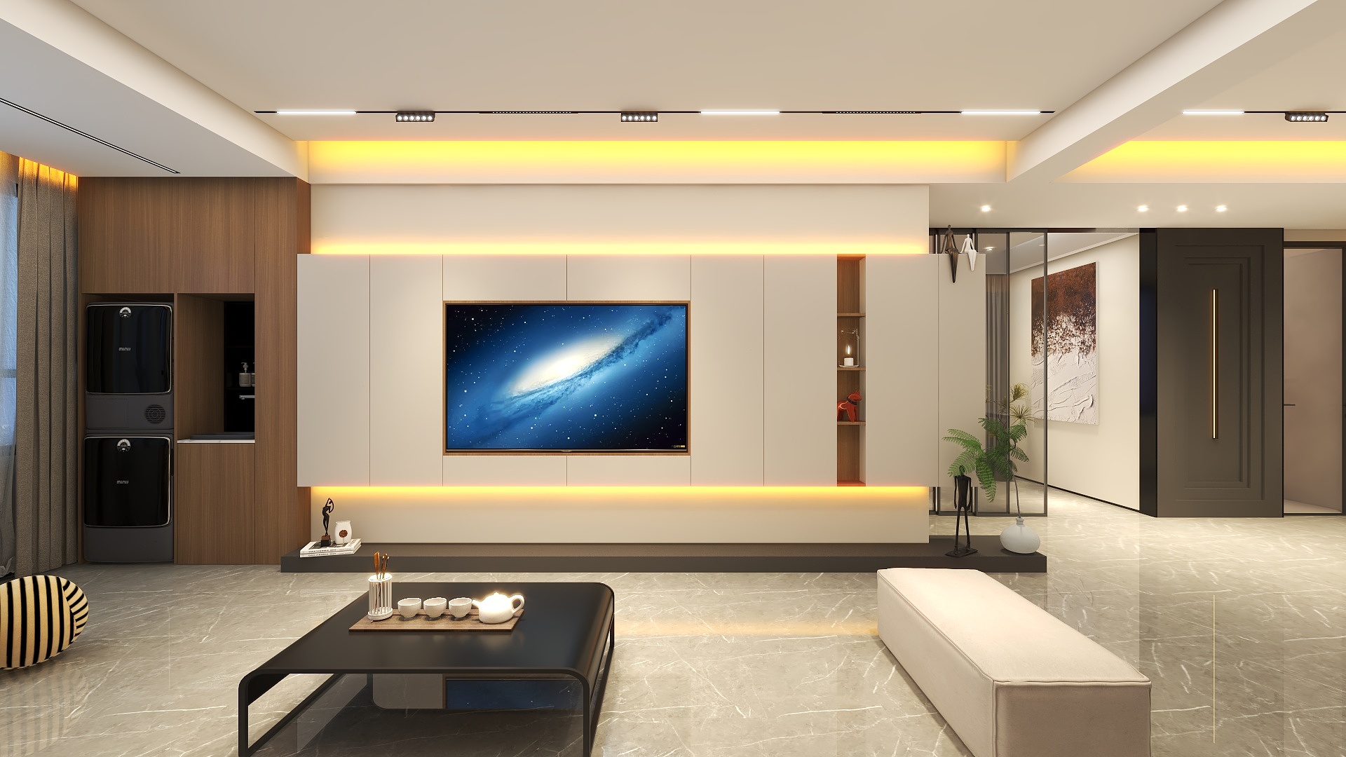 王杰-一观园7-604效果-装修设计方案