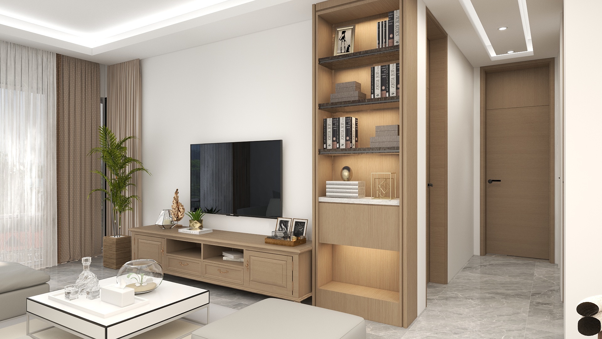 唐朝小罗-96㎡3室-装修设计方案