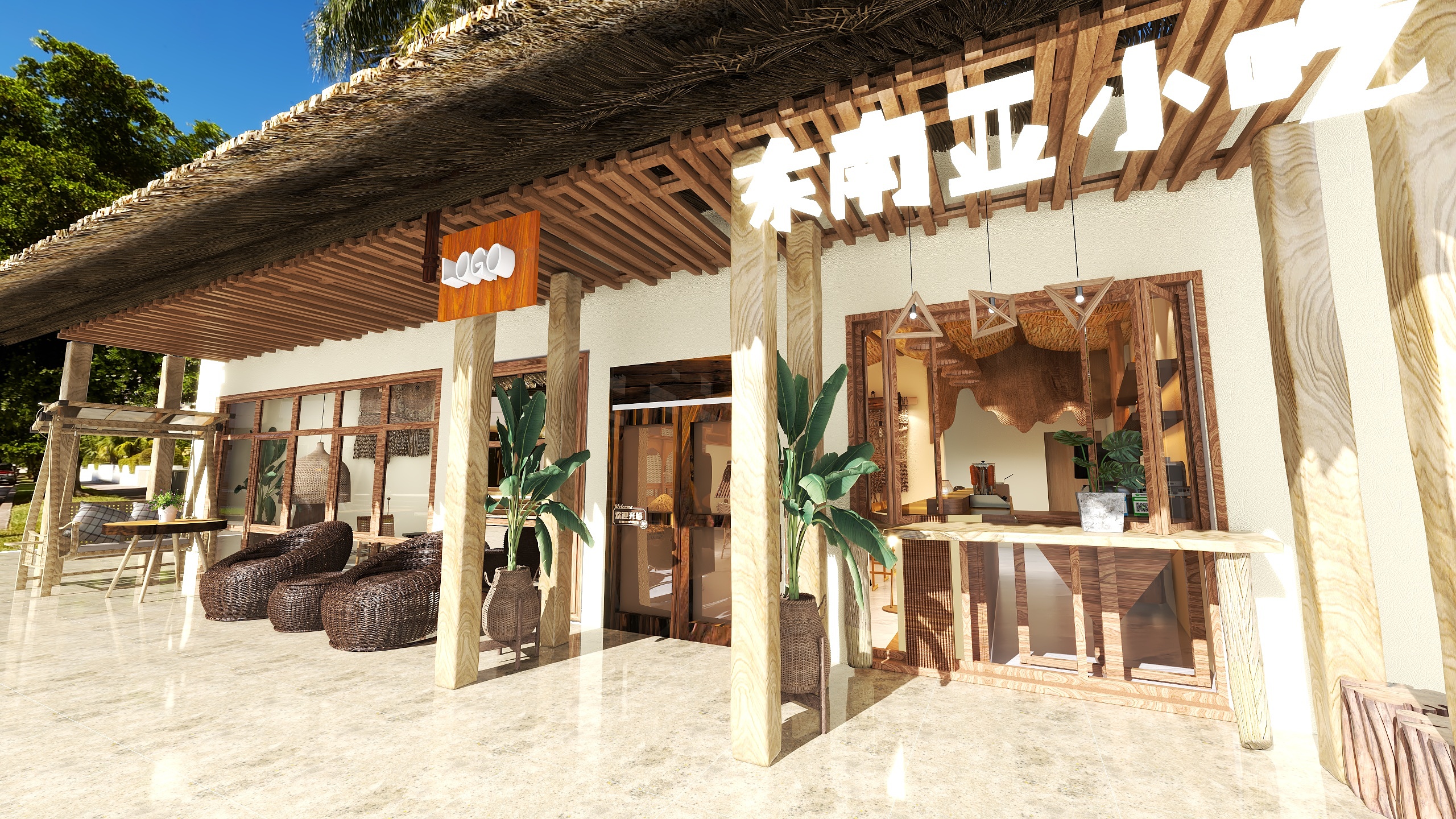 XUAN_STUDIO-东南亚餐厅-装修设计方案