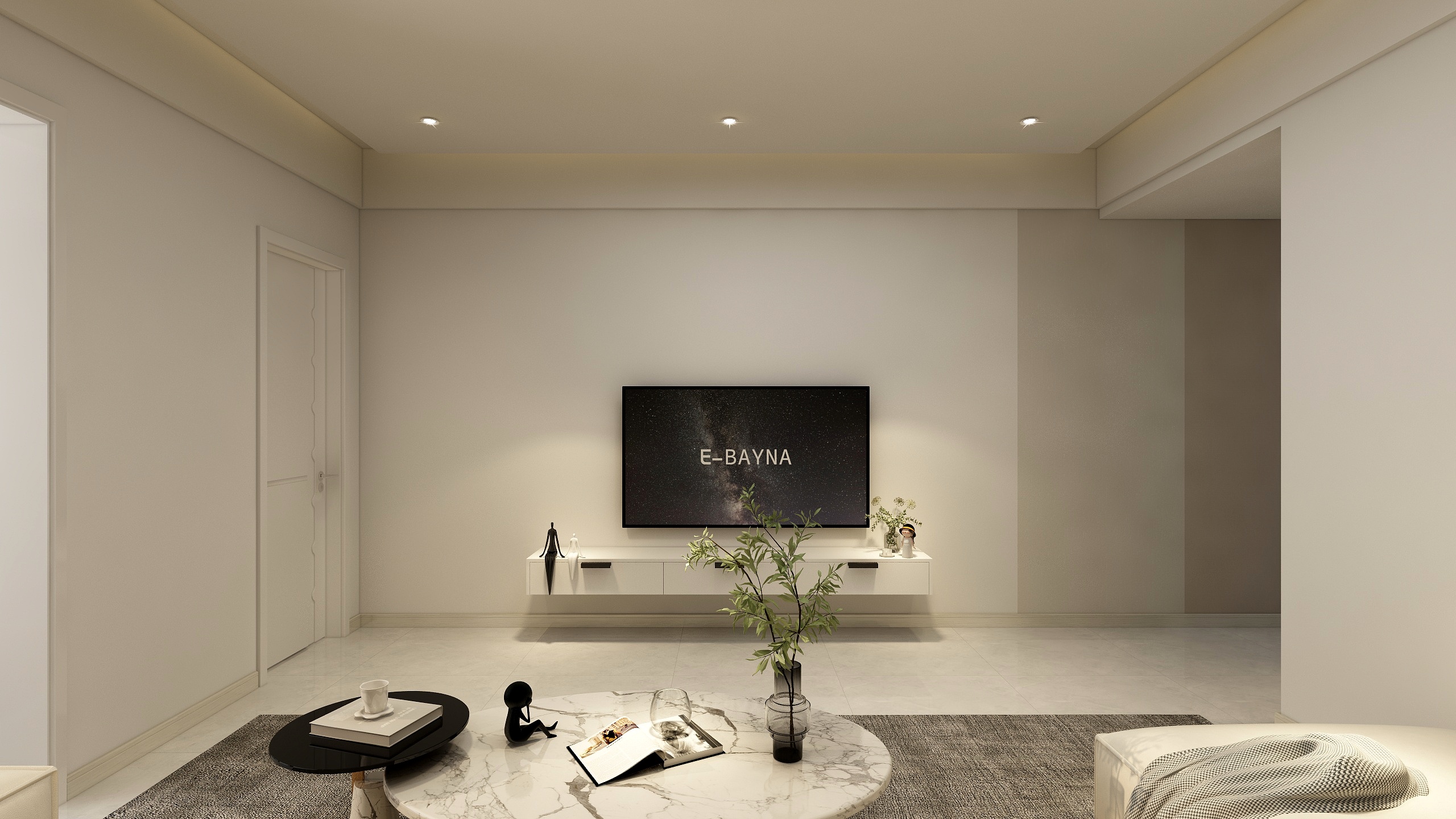 设计师如一-孝感剑桥鑫天地106㎡3室装修效果图