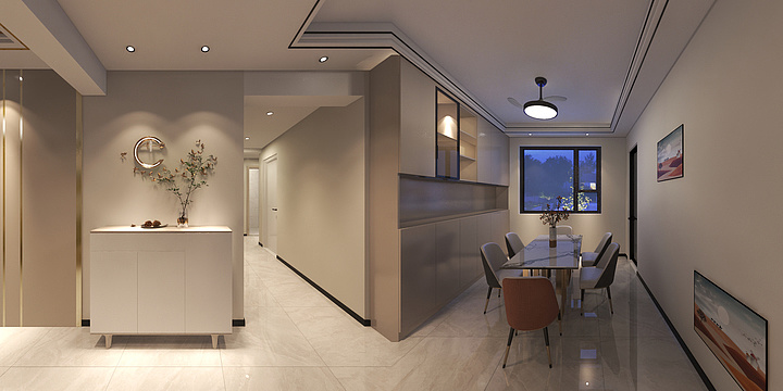 全屋整装装饰设计娄凯-田17-402-装修设计方案