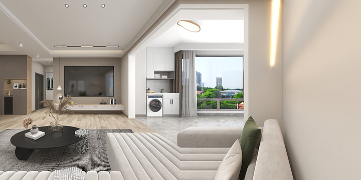 全案设计-张坤-聚然居-王哥-装修设计方案