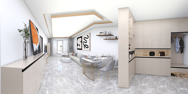 墨明夜-三利中和城-装修设计方案