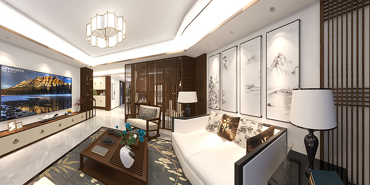 --在路上---公园华府30#135㎡-装修设计方案