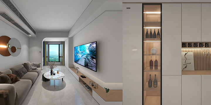 福州极简全案-龙湖-兰园天序-装修设计方案