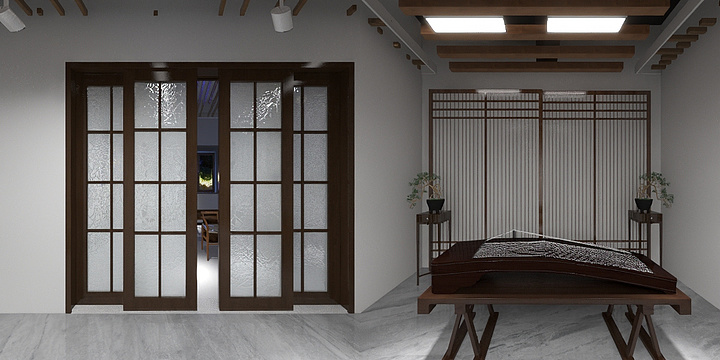 回锅肉PrQL-同安茶室设计-装修设计方案