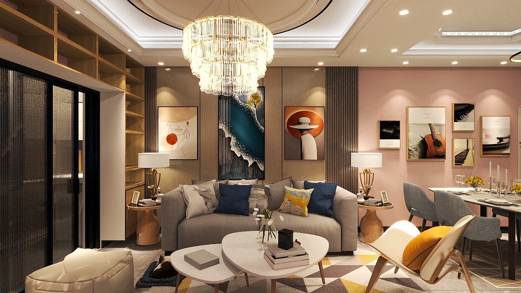 宇宙访客*-海德公园81㎡3室-装修设计方案