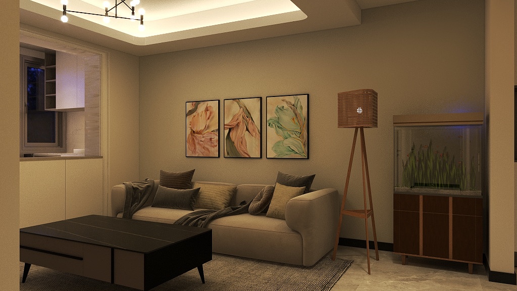 顶层空间.-姜先生住宅-装修设计方案