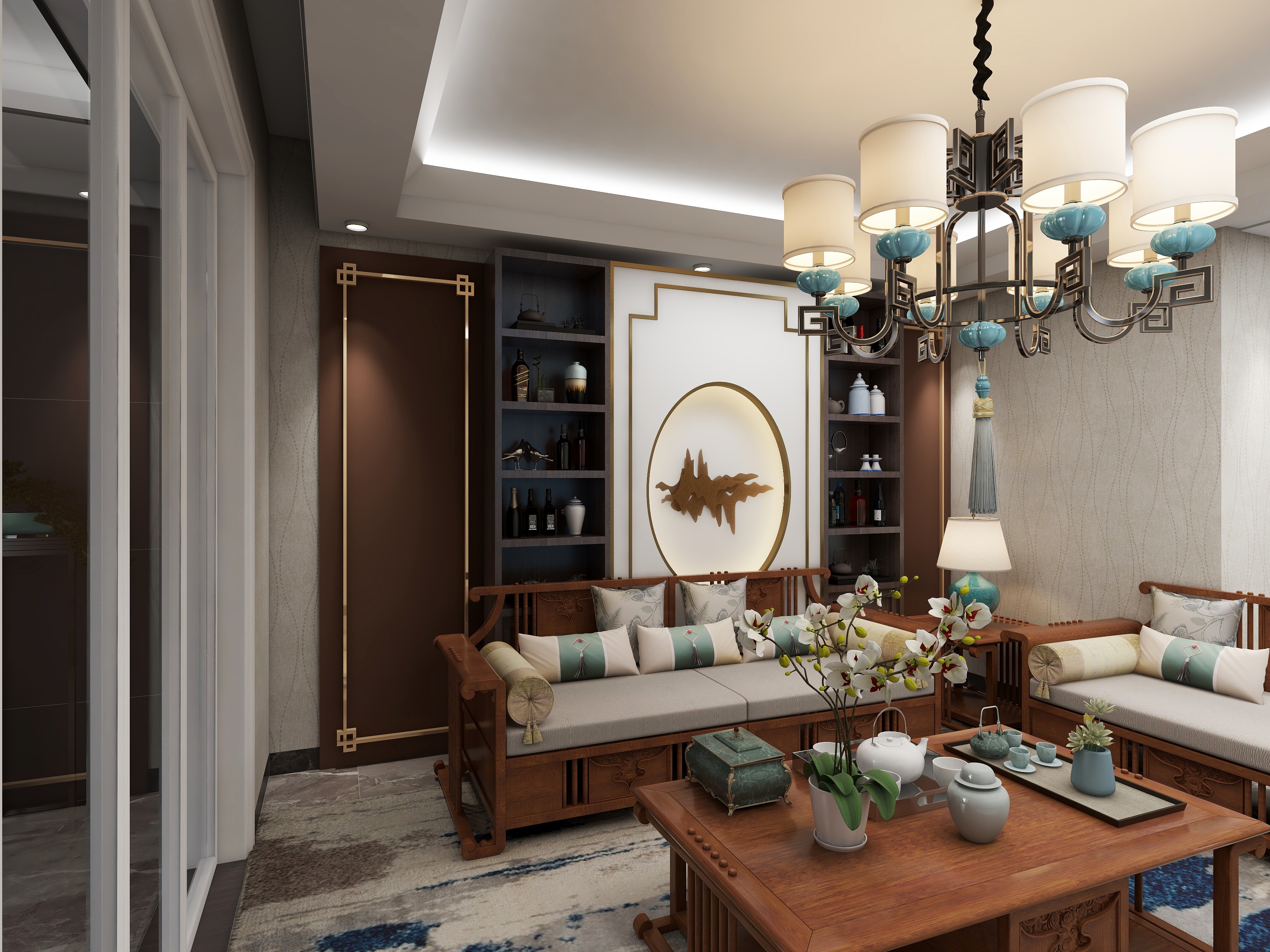 马德刚-棉麻小区装修效果图