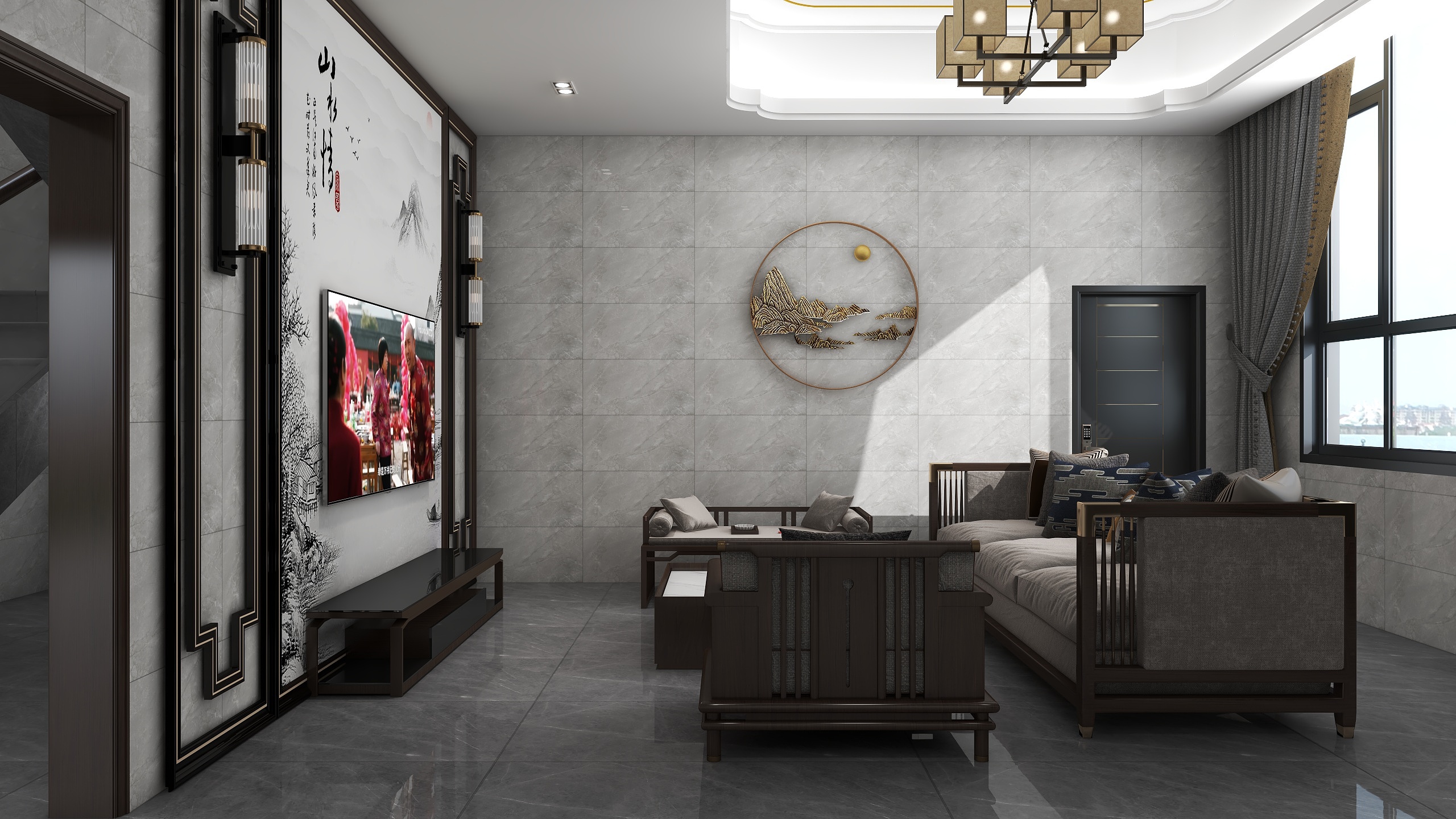 格莱斯刘晓阳-西中别墅5装修效果图