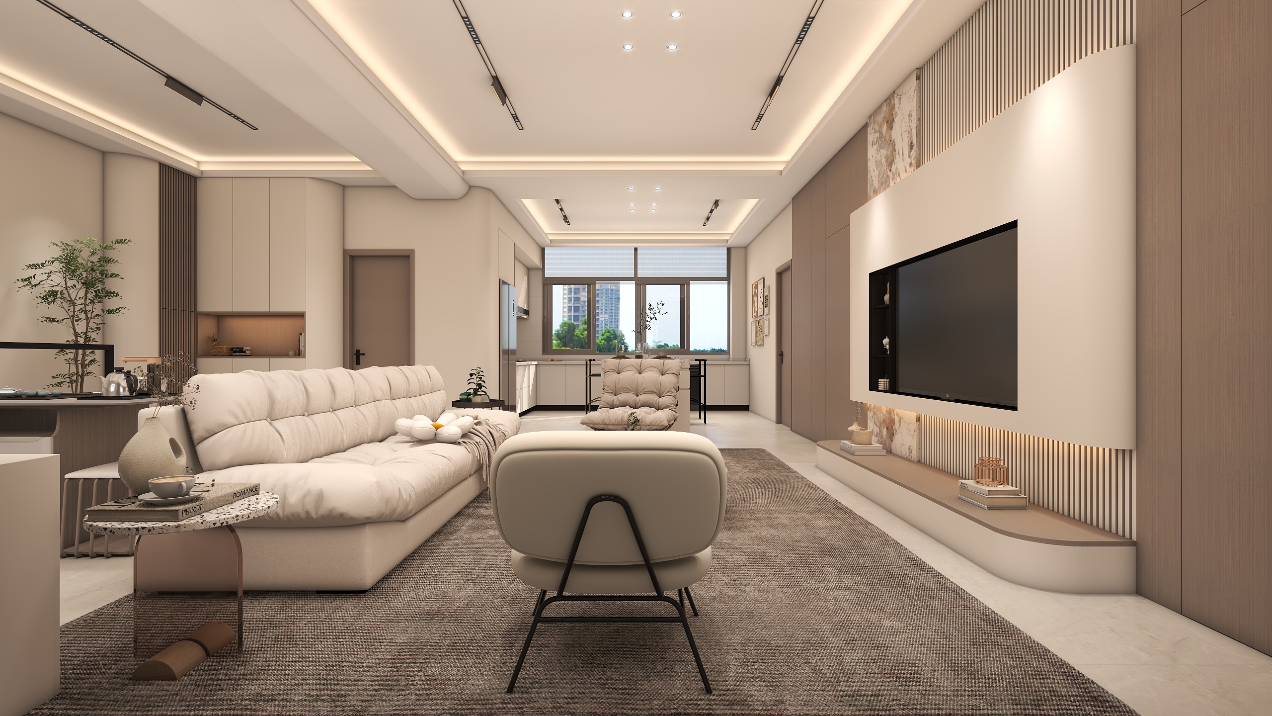 兔邦空间设计-改住房-装修设计方案