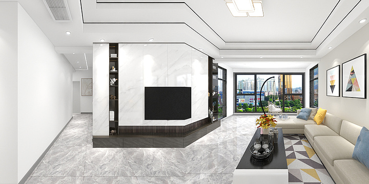 Agoni@陈电工-后现代-装修设计方案