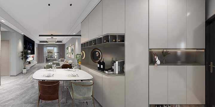 宫之雍-恒源华府13-2202-装修设计方案