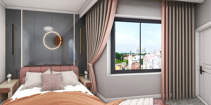 启辰装饰设计-天一外滩三期1号楼1单元30B-装修设计方案