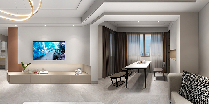 设计师张太君-永昌沁园6-502-装修设计方案